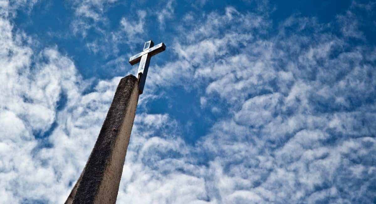 Cross at Holy Week